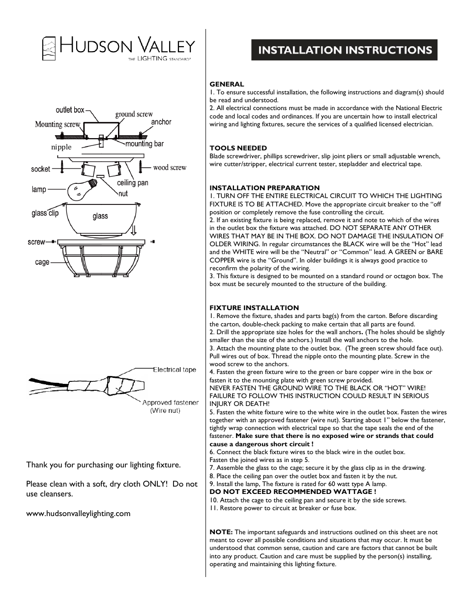 Hudson Valley Lighting CONRAD 4115 User Manual | 1 page