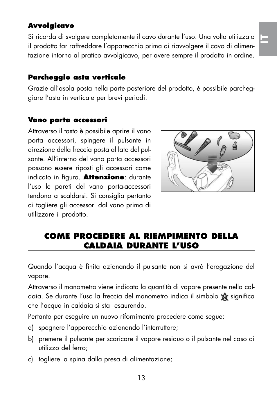ARIETE Multivapori XL 4214 User Manual | Page 14 / 55