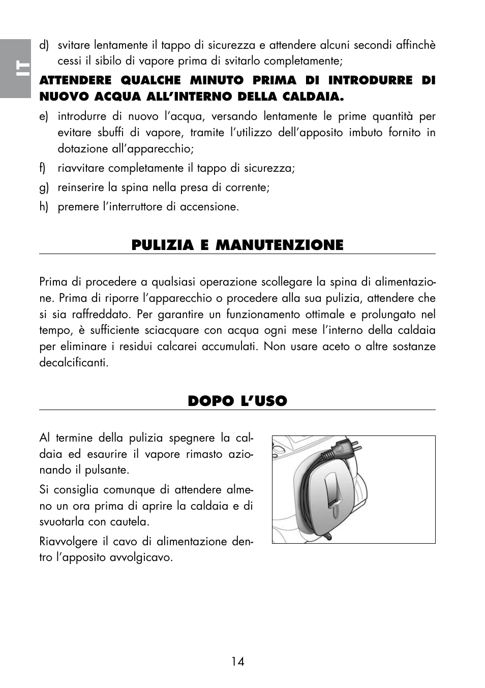 ARIETE Multivapori XL 4214 User Manual | Page 15 / 55