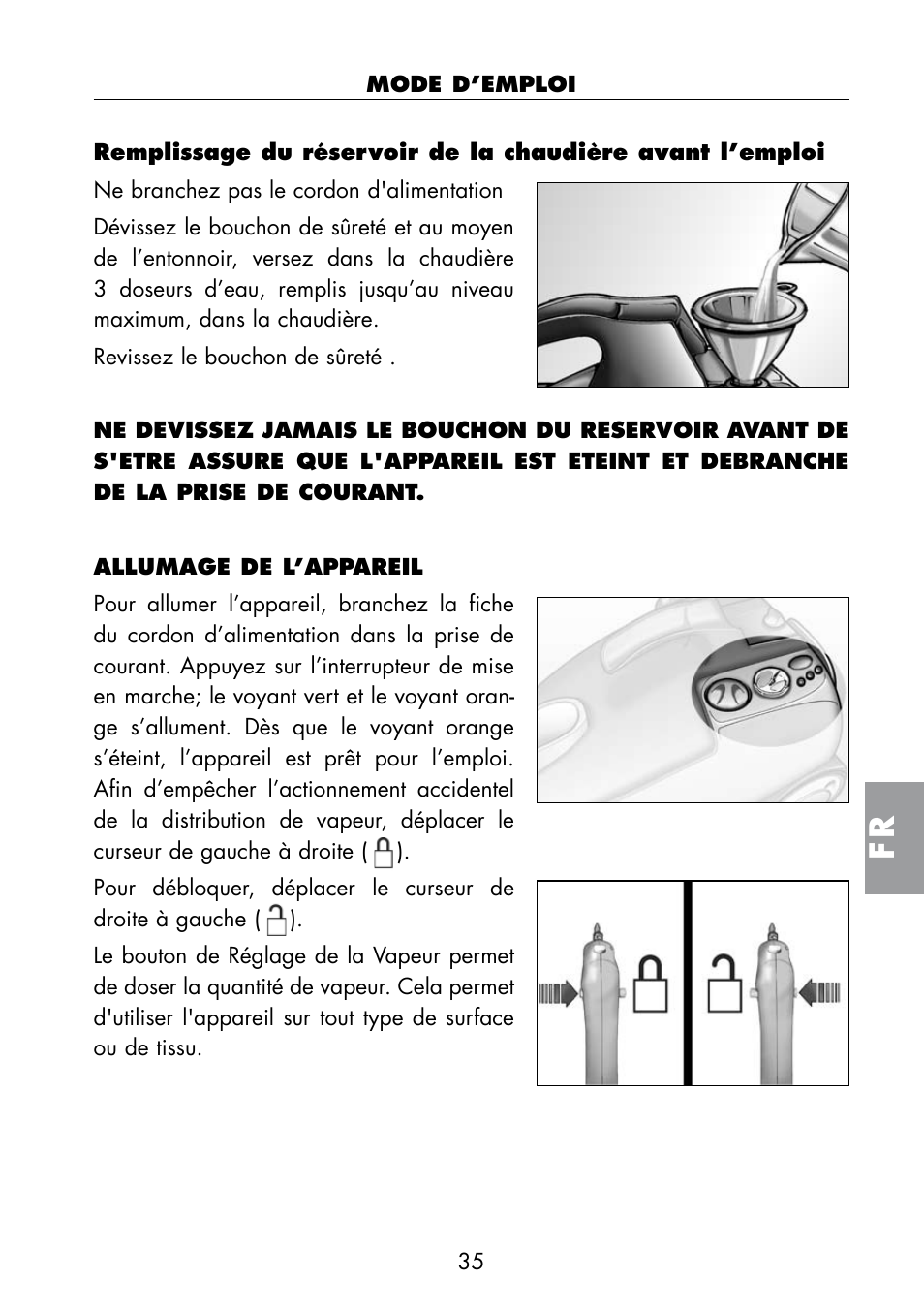 ARIETE Multivapori XL 4214 User Manual | Page 36 / 55