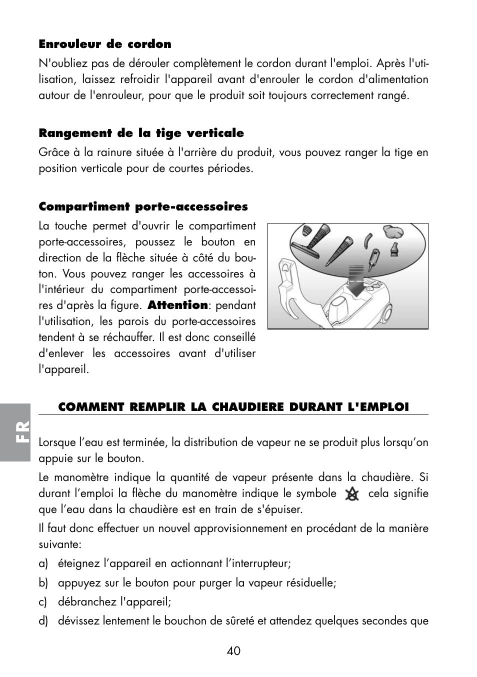ARIETE Multivapori XL 4214 User Manual | Page 41 / 55