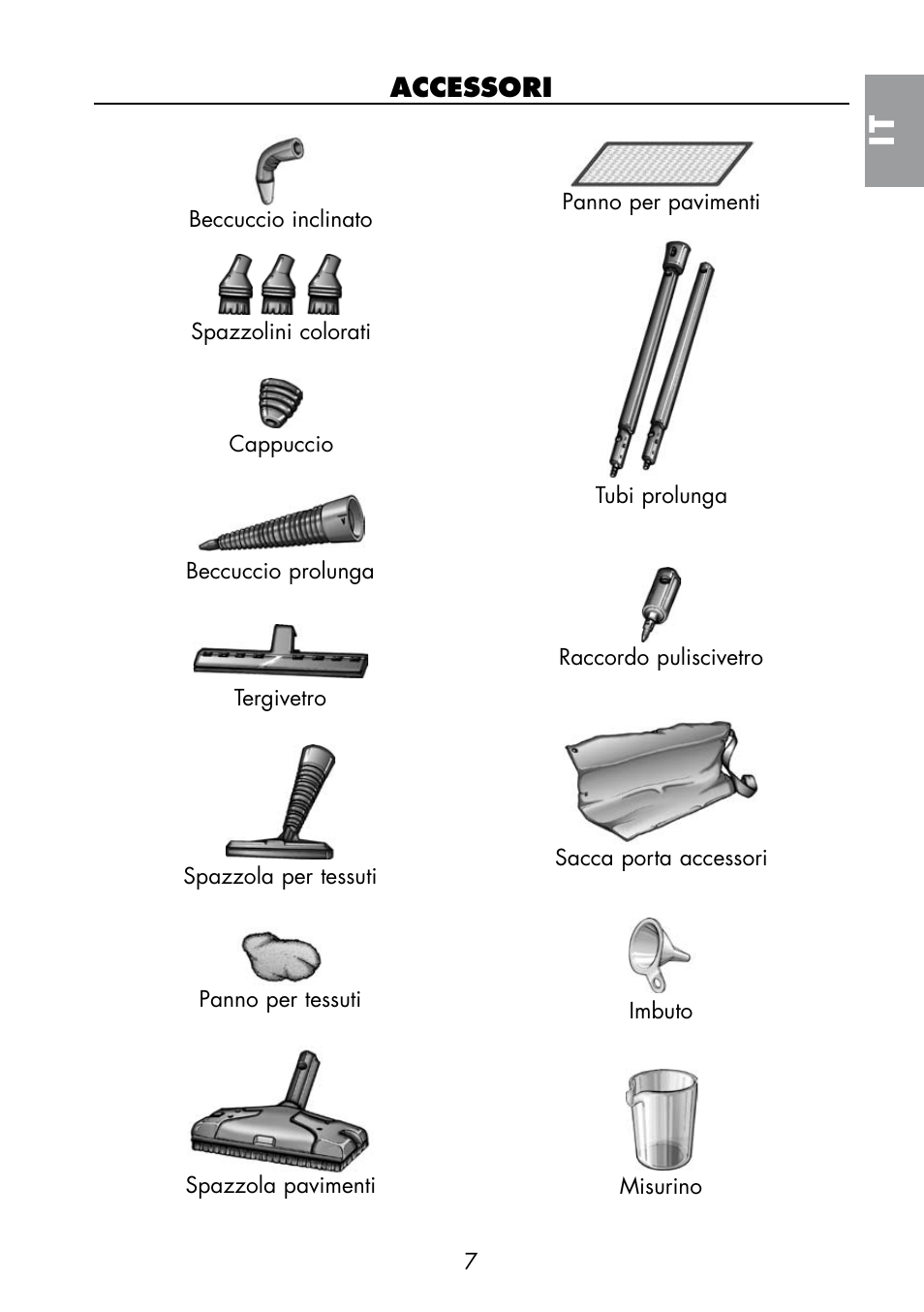 ARIETE Multivapori XL 4214 User Manual | Page 8 / 55