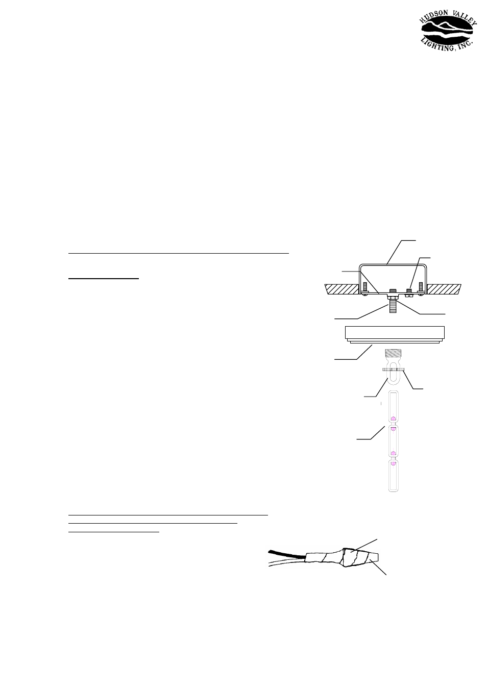 Hudson Valley Lighting EATON 833 User Manual | 2 pages