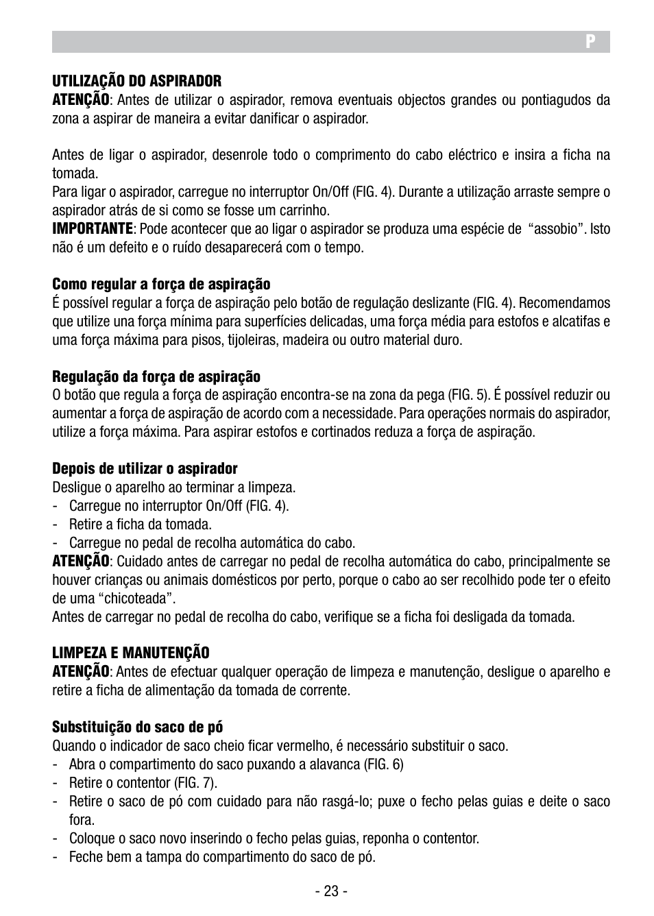 ARIETE Vertigo User Manual | Page 25 / 52