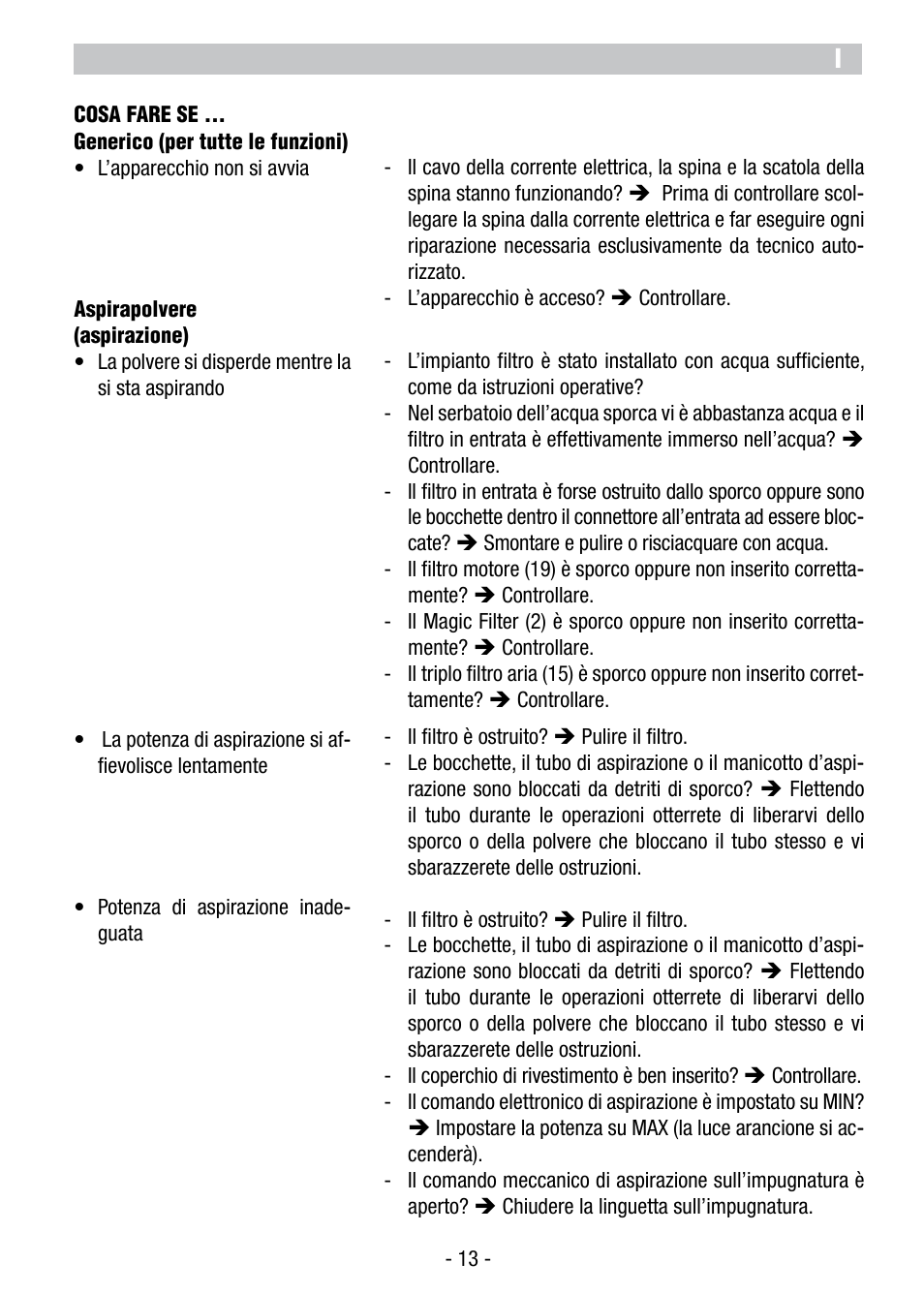 ARIETE Hot Aqua Power 2479 User Manual | Page 15 / 42