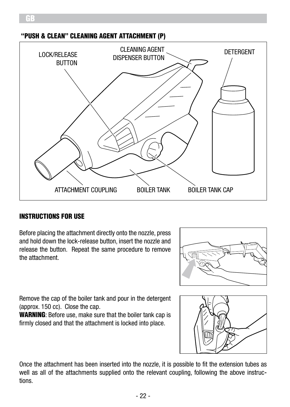 ARIETE Hot Aqua Power 2479 User Manual | Page 24 / 42