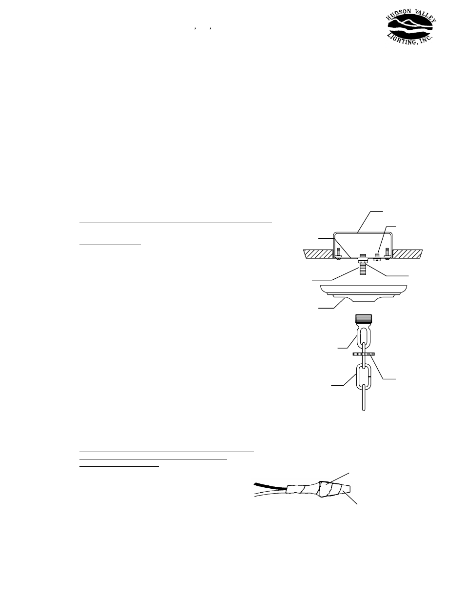 Hudson Valley Lighting HAMPTON 255 User Manual | 2 pages