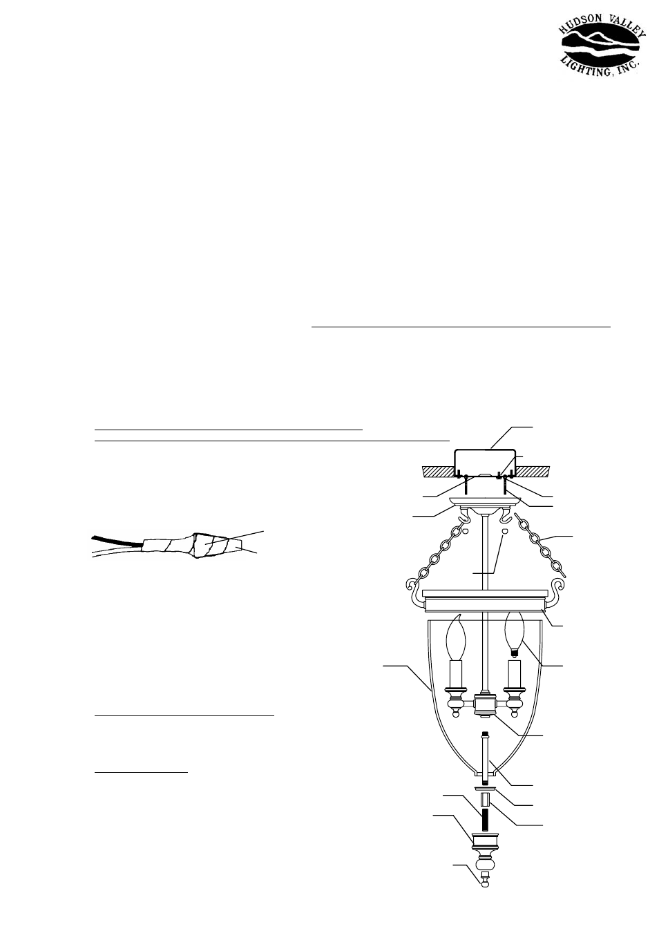 Hudson Valley Lighting HANOVER 141 User Manual | 1 page