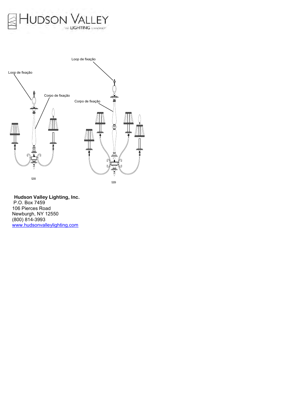 Hudson Valley Lighting JEFFERSON 5219 User Manual | Page 4 / 4