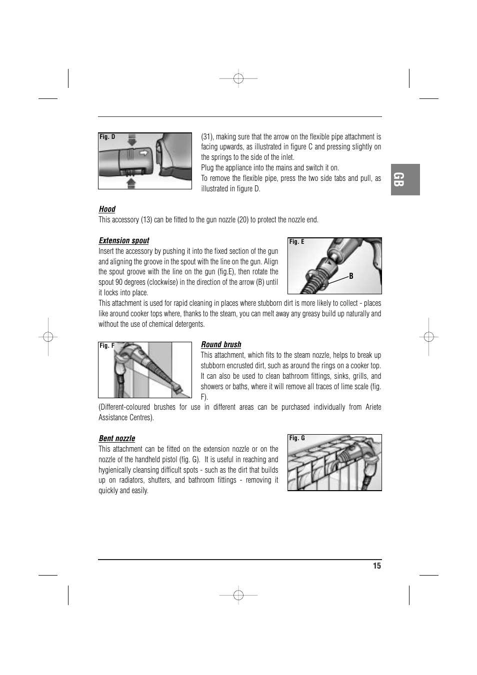 ARIETE MVC2 Deluxe 4210 5 User Manual | Page 17 / 102