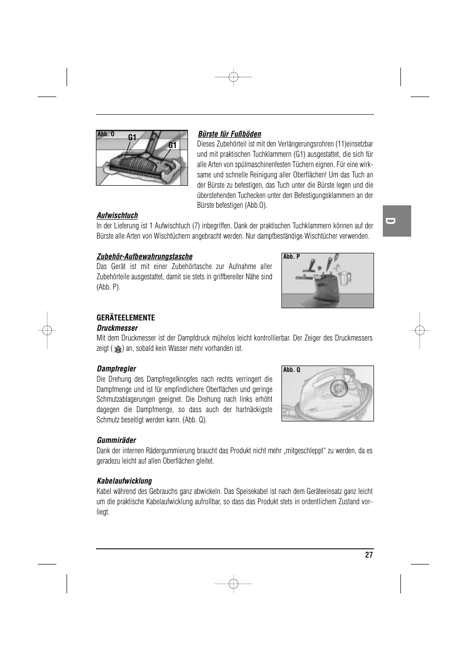 ARIETE MVC2 Deluxe 4210 5 User Manual | Page 29 / 102