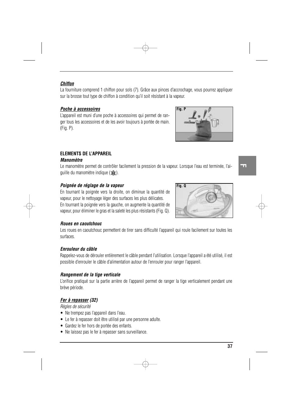 ARIETE MVC2 Deluxe 4210 5 User Manual | Page 39 / 102