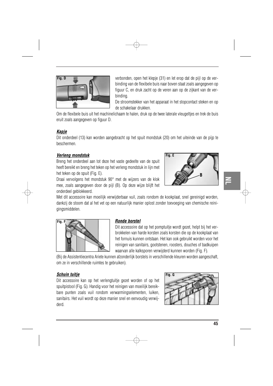 ARIETE MVC2 Deluxe 4210 5 User Manual | Page 47 / 102