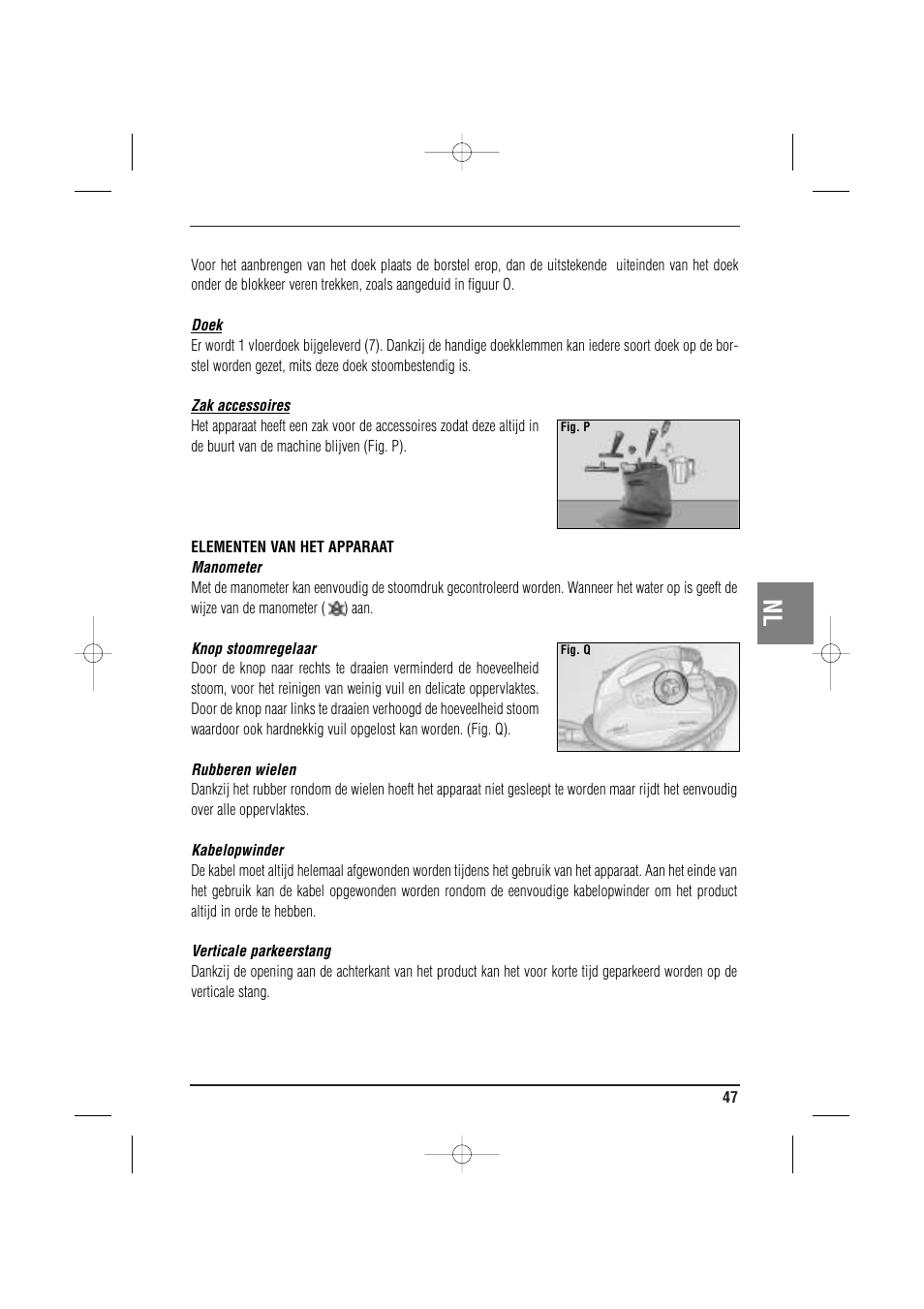 ARIETE MVC2 Deluxe 4210 5 User Manual | Page 49 / 102