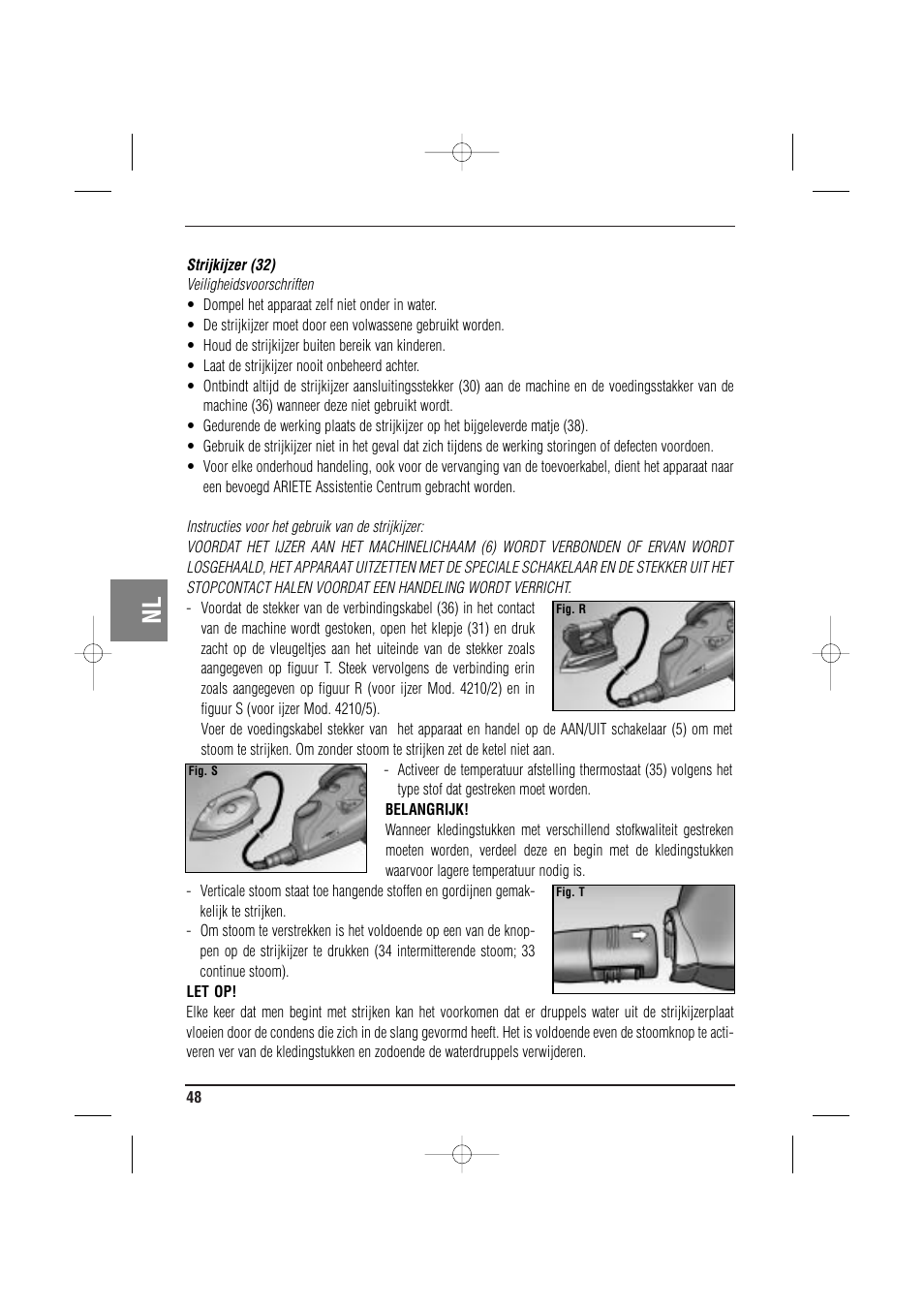 ARIETE MVC2 Deluxe 4210 5 User Manual | Page 50 / 102