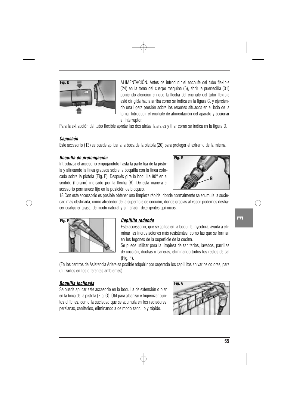 ARIETE MVC2 Deluxe 4210 5 User Manual | Page 57 / 102