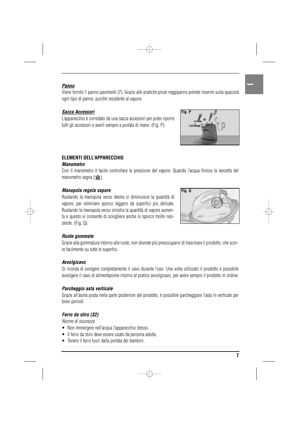 ARIETE MVC2 Deluxe 4210 5 User Manual | Page 9 / 102