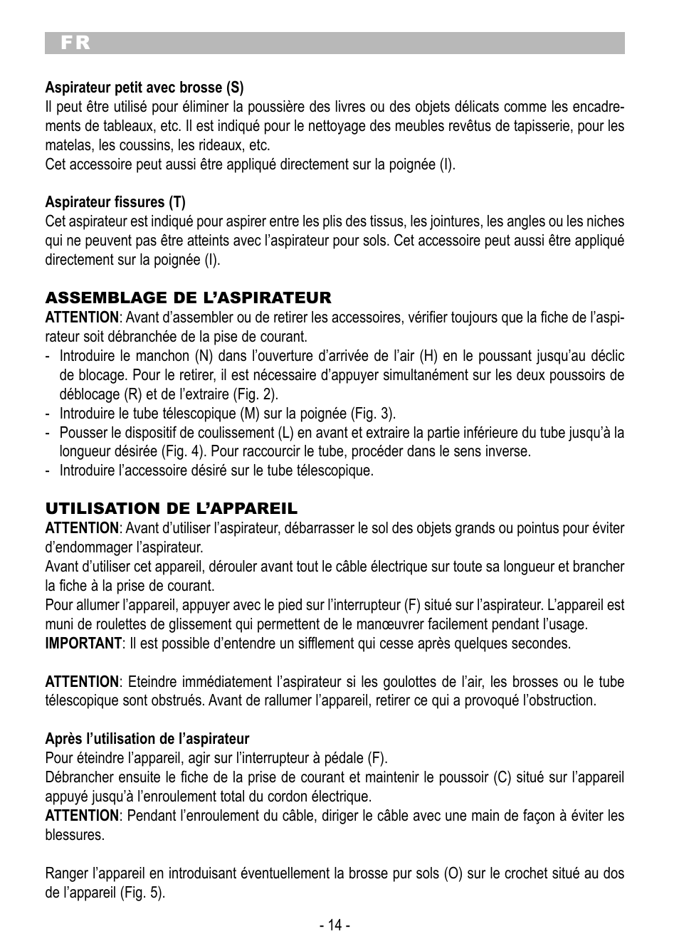 ARIETE Eco Power 2788 User Manual | Page 16 / 50