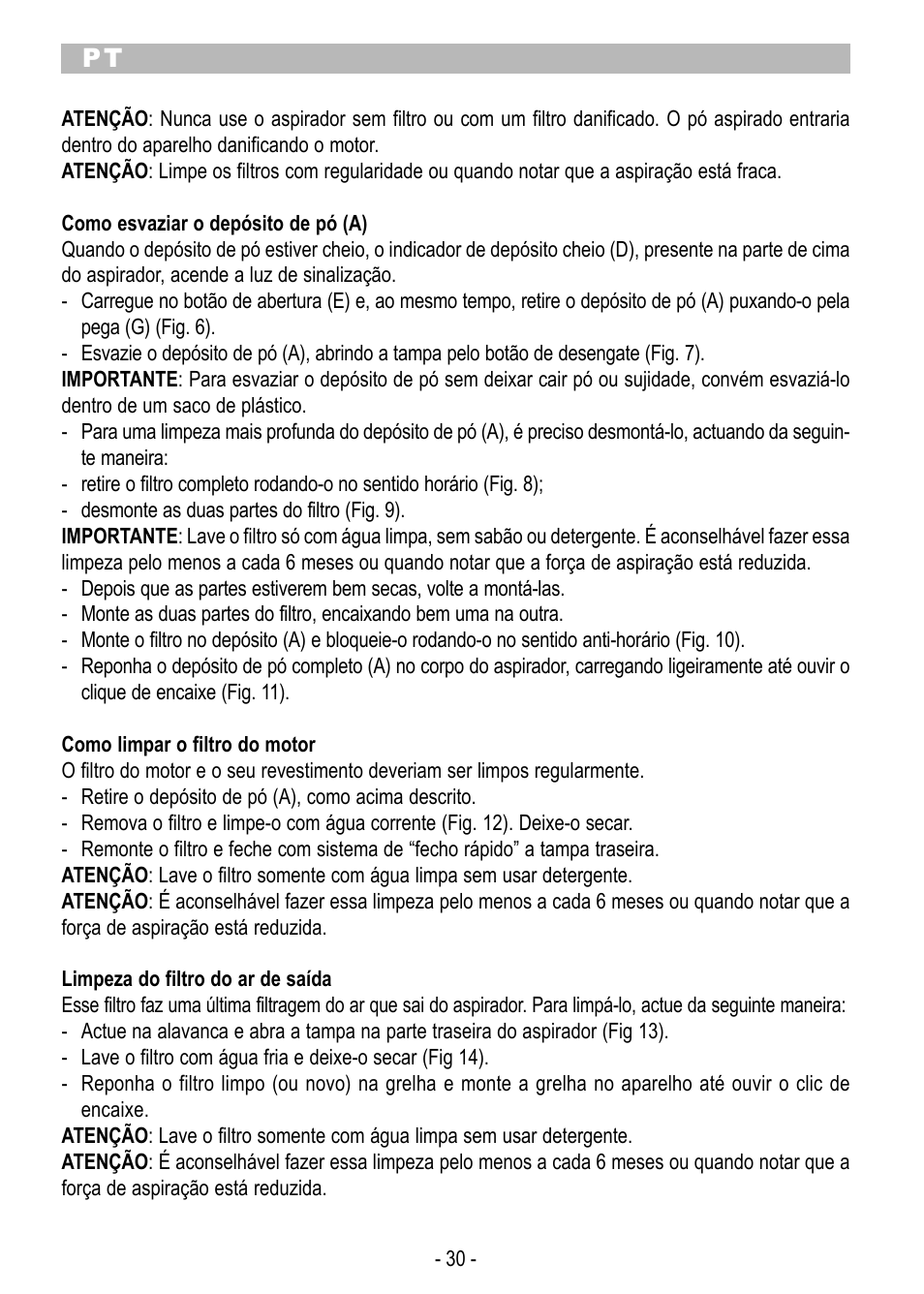 ARIETE Eco Power 2788 User Manual | Page 32 / 50