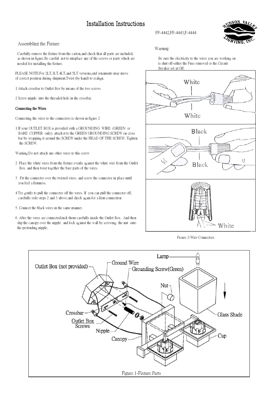 Hudson Valley Lighting MILFORD 4445 User Manual | 1 page