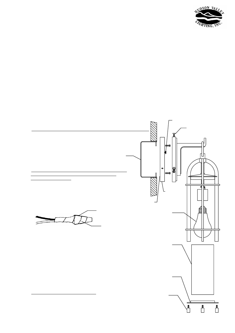 Hudson Valley Lighting PORTLAND 8501 User Manual | 1 page