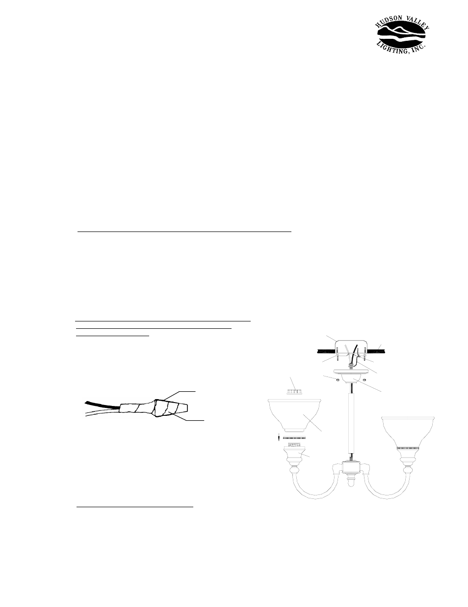 Hudson Valley Lighting SUTTON 5913F User Manual | 1 page