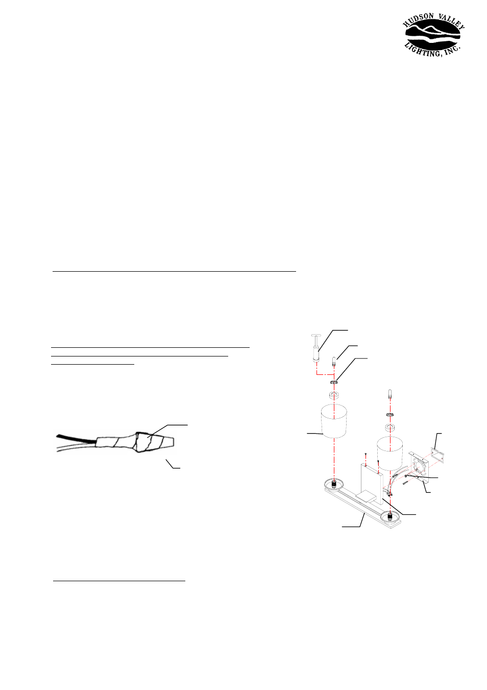 Hudson Valley Lighting WOODBRIDGE 7741-7744 User Manual | 1 page