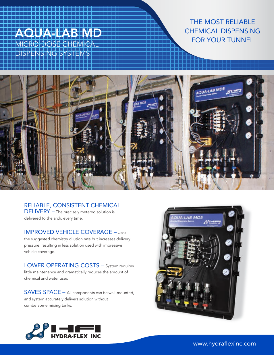 Hydra-Flex Aqua-Lab MD User Manual | 4 pages