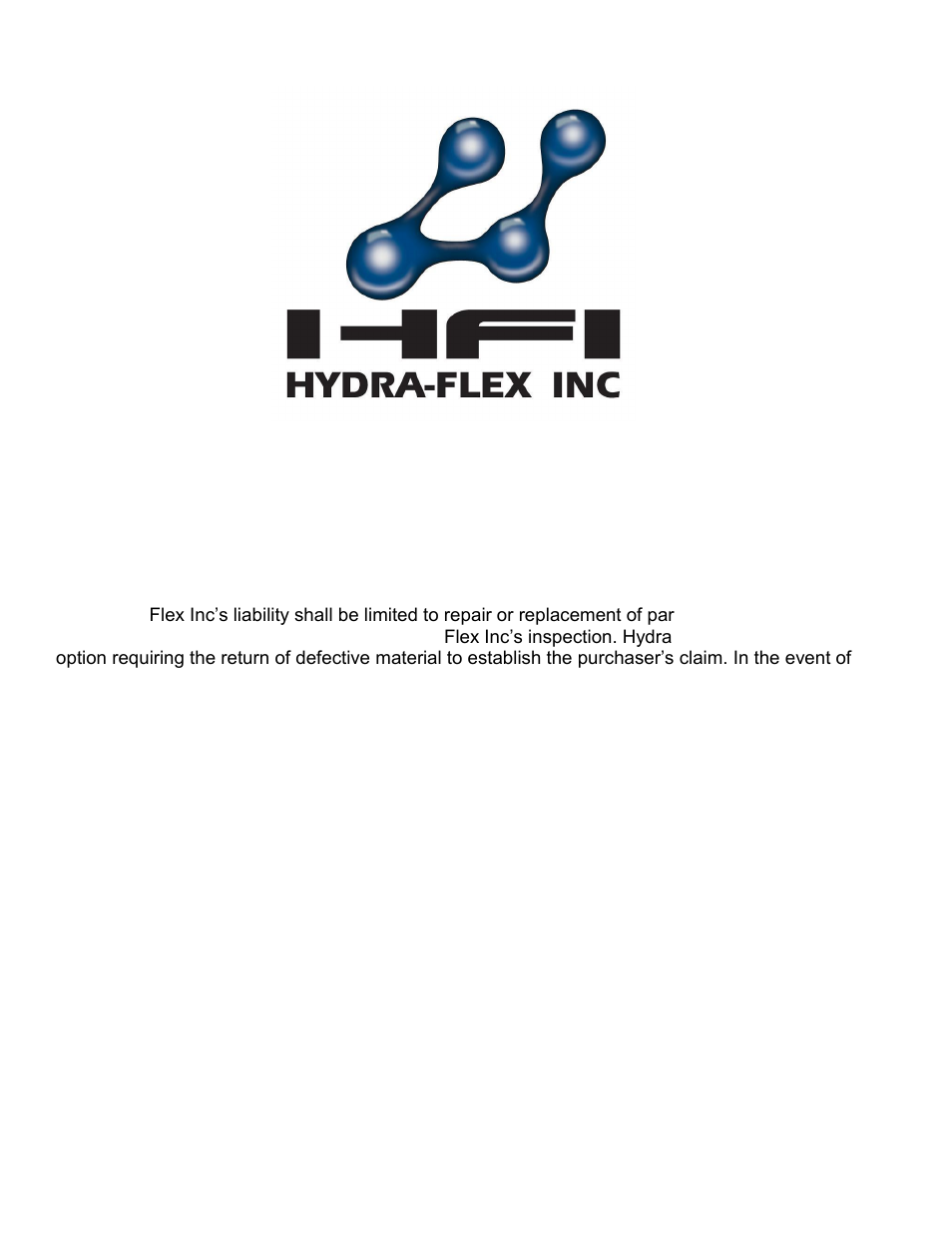 Aqua-lab warranty, Factory limited | Hydra-Flex Aqua-Lab + Tsunami Operating Manual User Manual | Page 13 / 13