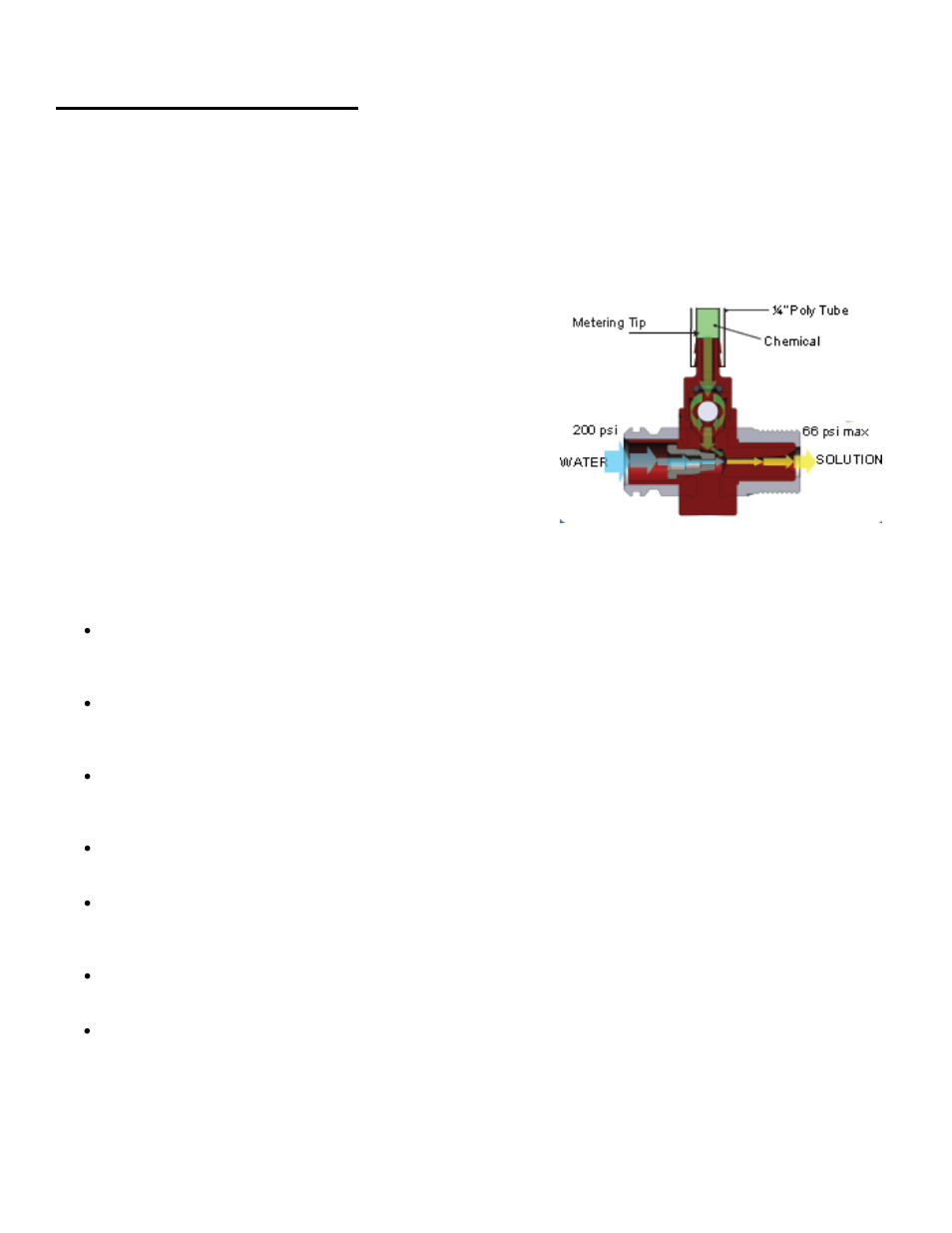 Optimizing the system, Injectors vs. metering tips vs. nozzles | Hydra-Flex Aqua-Lab SD Operating Manual User Manual | Page 6 / 14