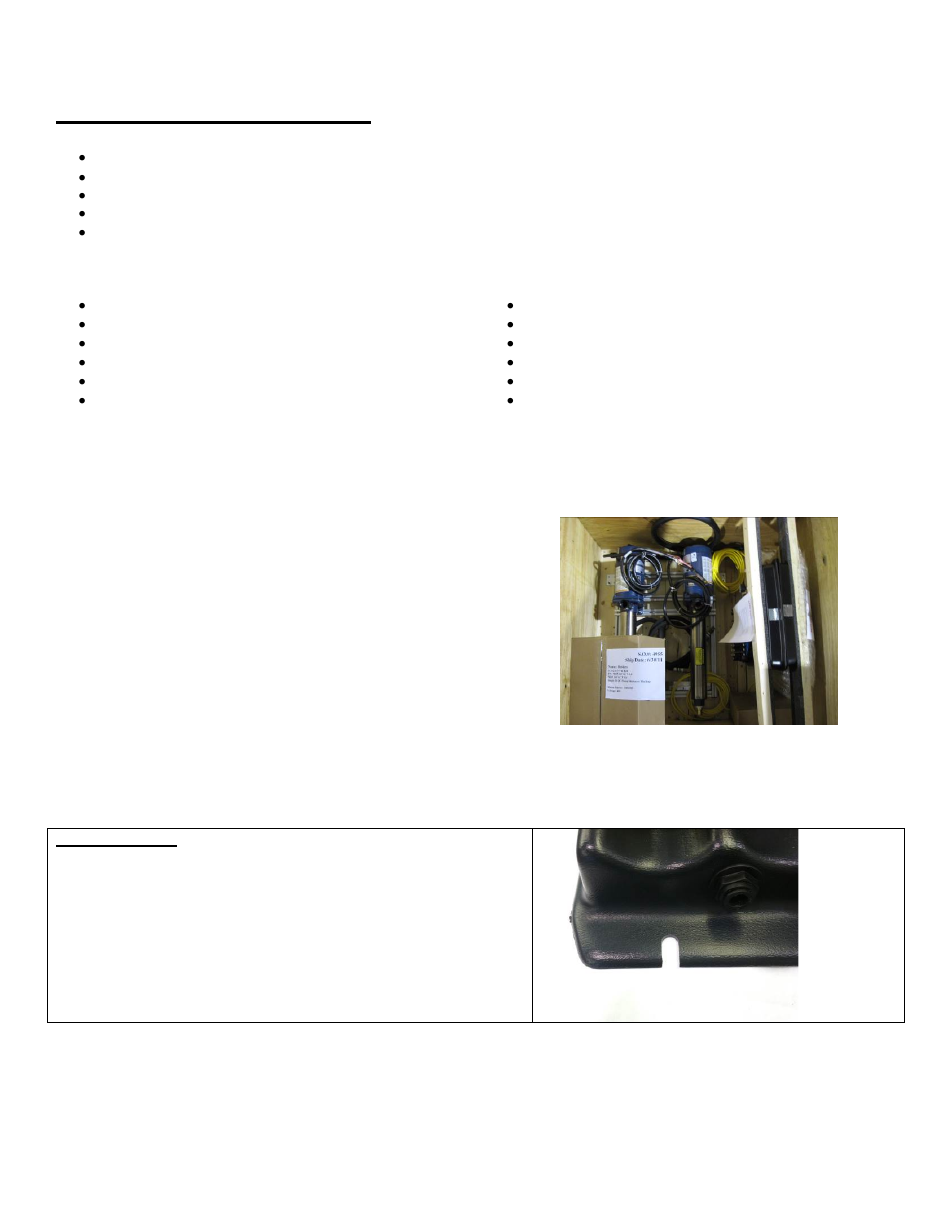 Installation instructions, Unpacking, Location and mounting | Hydra-Flex Aqua-Lab MD Installation Manual User Manual | Page 8 / 14