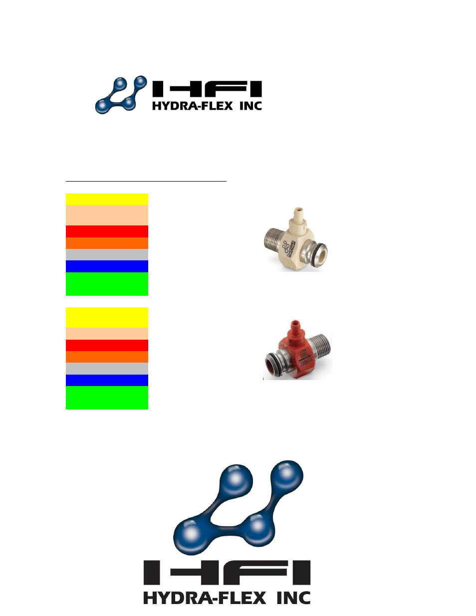 Aqua-lab chem flex injector listing, Chem-flex injector listing | Hydra-Flex Aqua-Lab CS1 Prep Installation and Operating Manual User Manual | Page 13 / 14