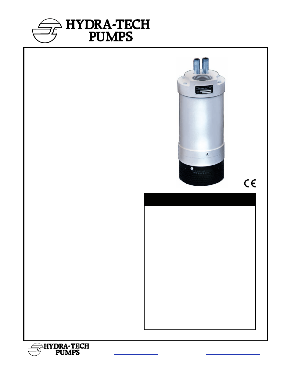 Hydra-Tech S3A User Manual | 2 pages