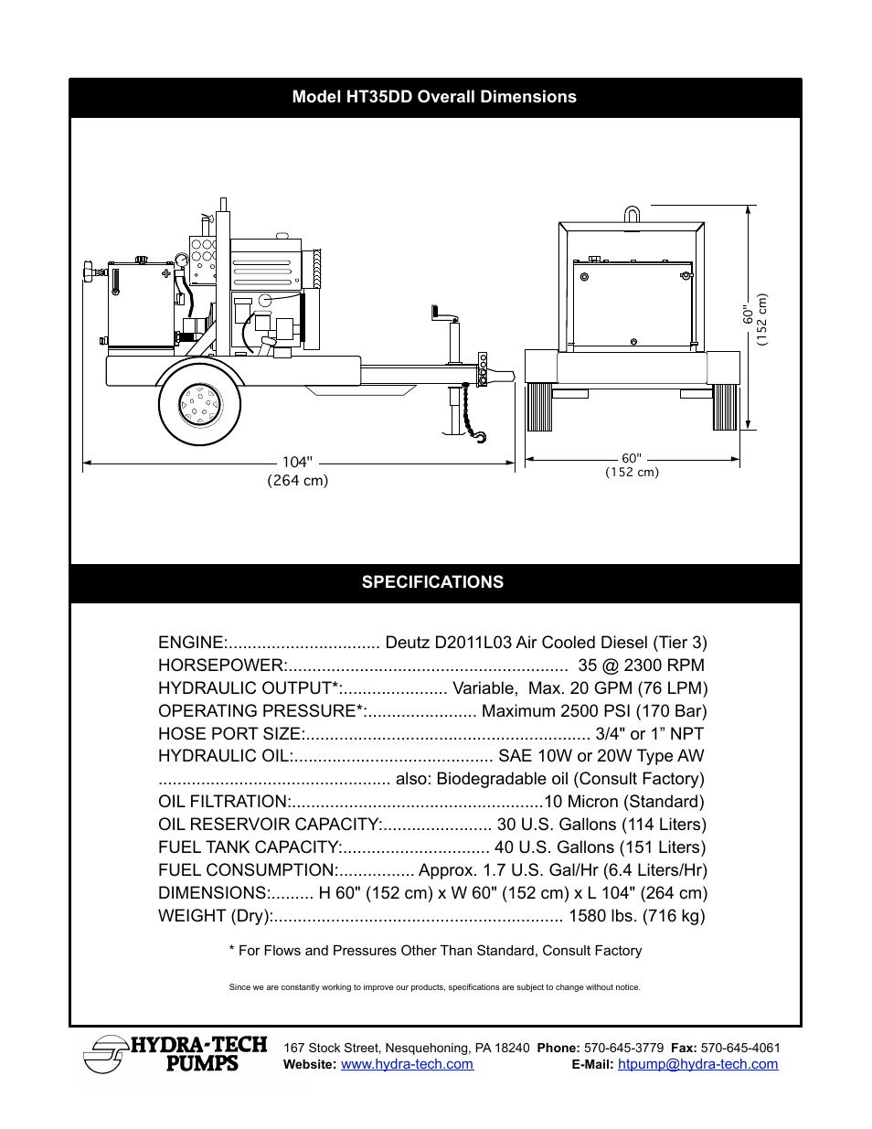 Hydra-Tech HT35DD User Manual | Page 2 / 2