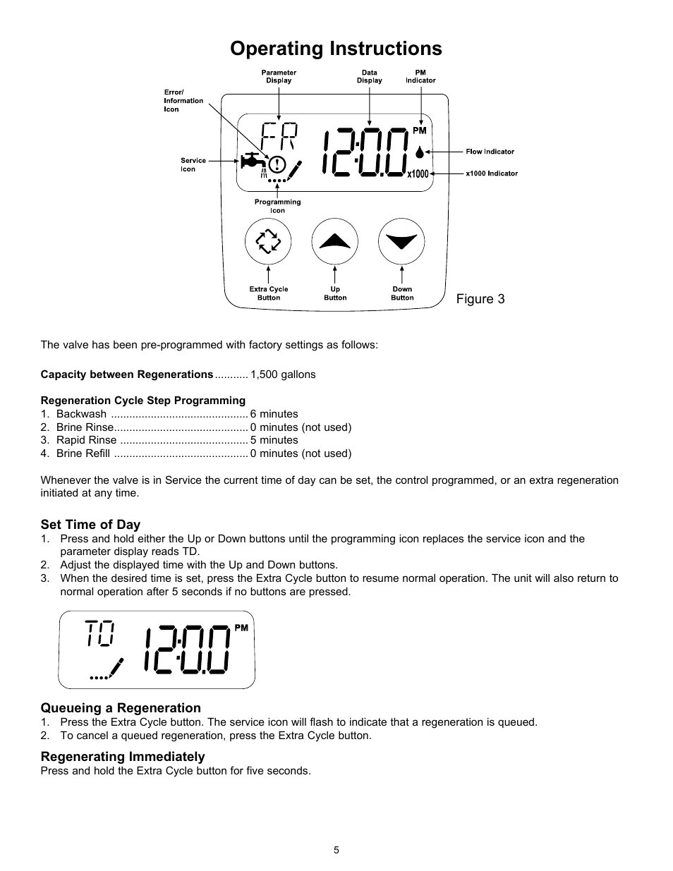 Operating instructions | Hydrotech 7000 SXT Valve nextSand Turbidity & Sediment Filter Operation Manual User Manual | Page 7 / 12