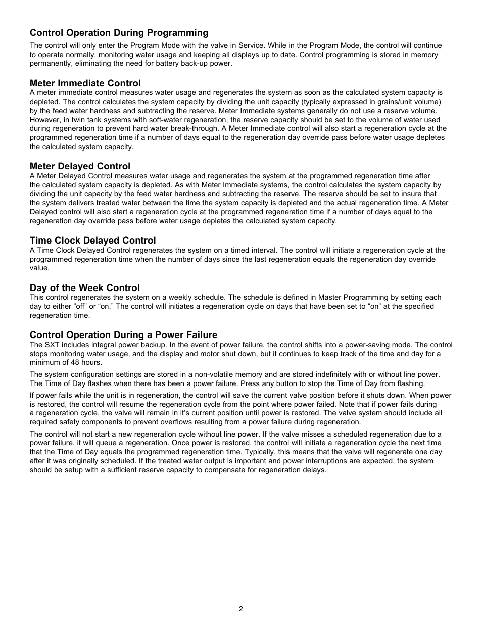 Hydrotech 5600 SXT Valve nextSand Turbidity & Sediment Filter Operation Manual User Manual | Page 4 / 12
