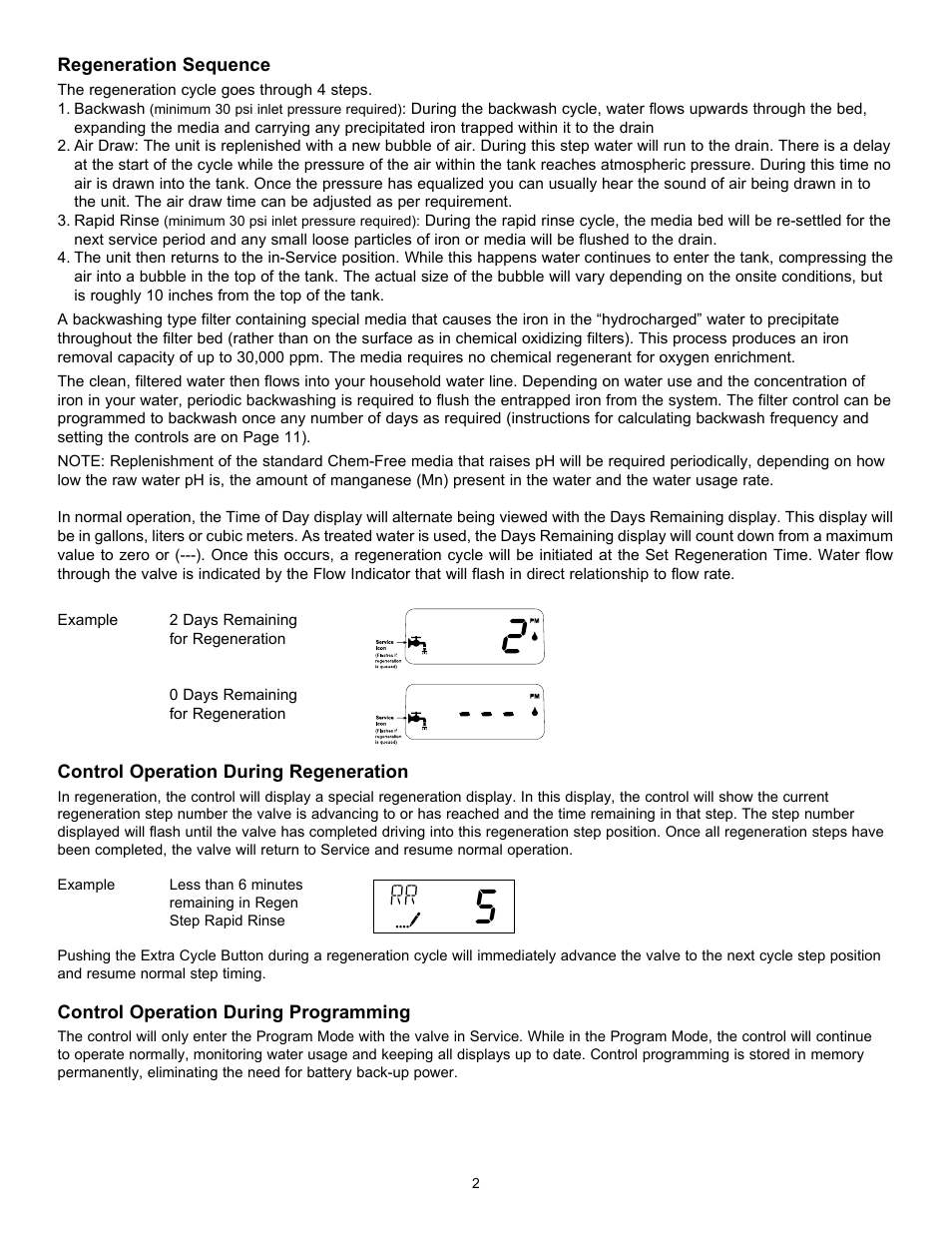 Hydrotech 2510 AIO SXT Chemical Free Iron Filter Operation Manual User Manual | Page 4 / 16