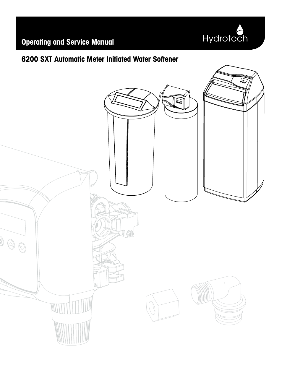 Hydrotech 6200 SXT Automatic Meter Initiated Water Softener User Manual | 44 pages