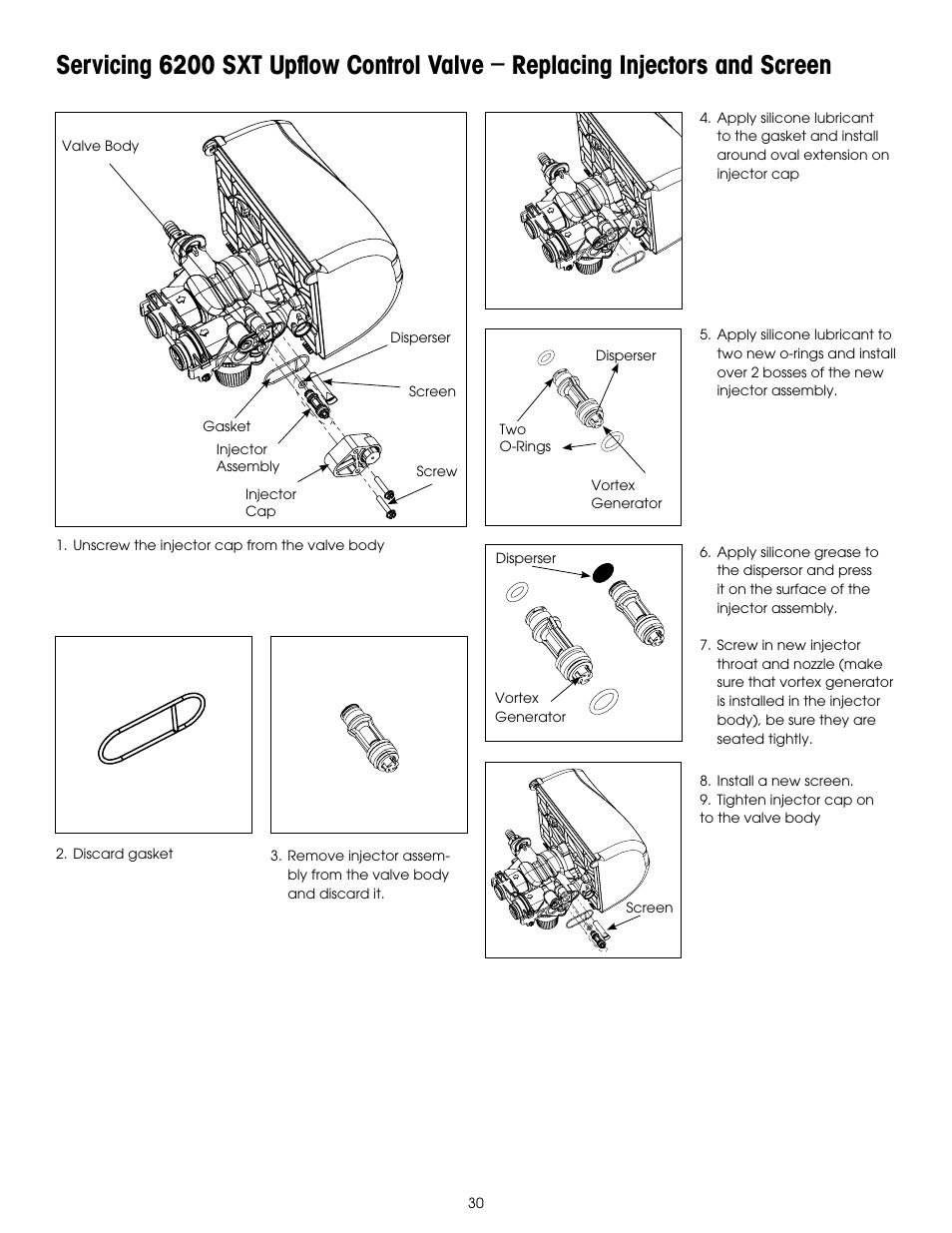 Hydrotech 6200 SXT Automatic Meter Initiated Water Softener User Manual | Page 31 / 44