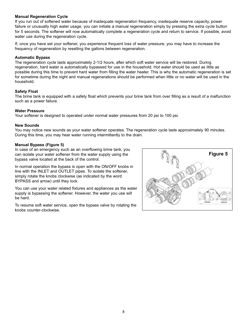 Hydrotech 7000 SXT Valve Water Softener Operation Manual User Manual | Page 9 / 12
