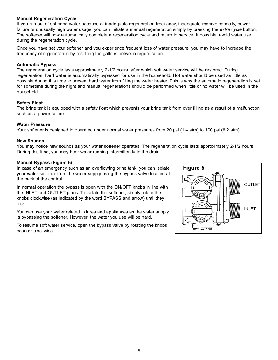 Hydrotech 9100 SXT Valve Meter Initiated Water Softener User Manual | Page 9 / 12