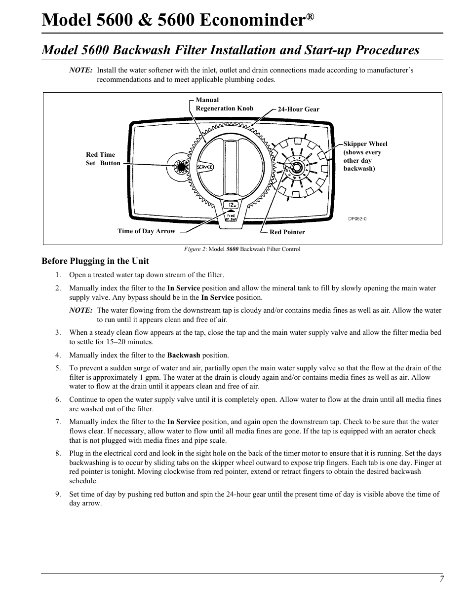 Hydrotech 5600 Econominder Service Manual User Manual | Page 7 / 36