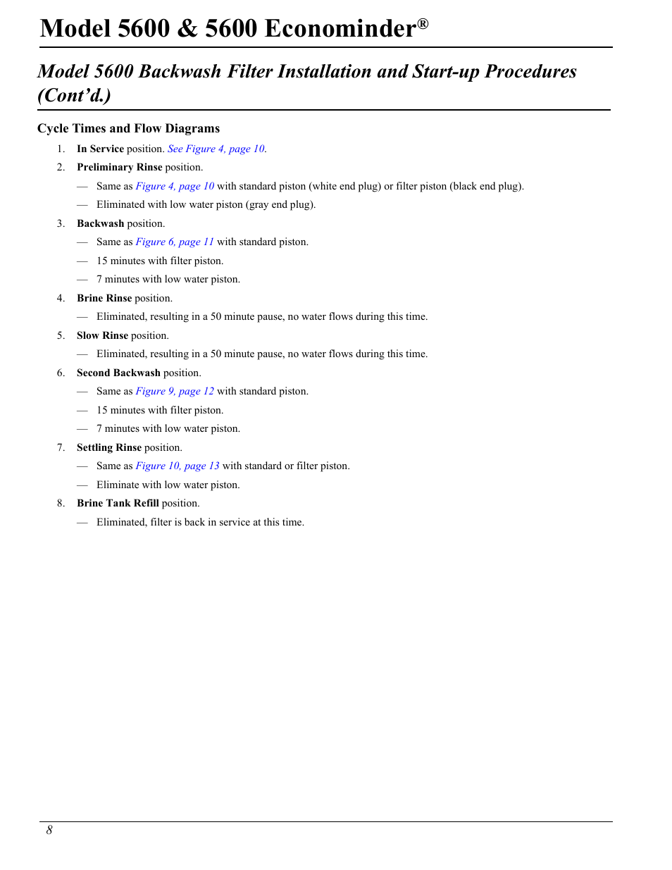 Hydrotech 5600 Econominder Service Manual User Manual | Page 8 / 36