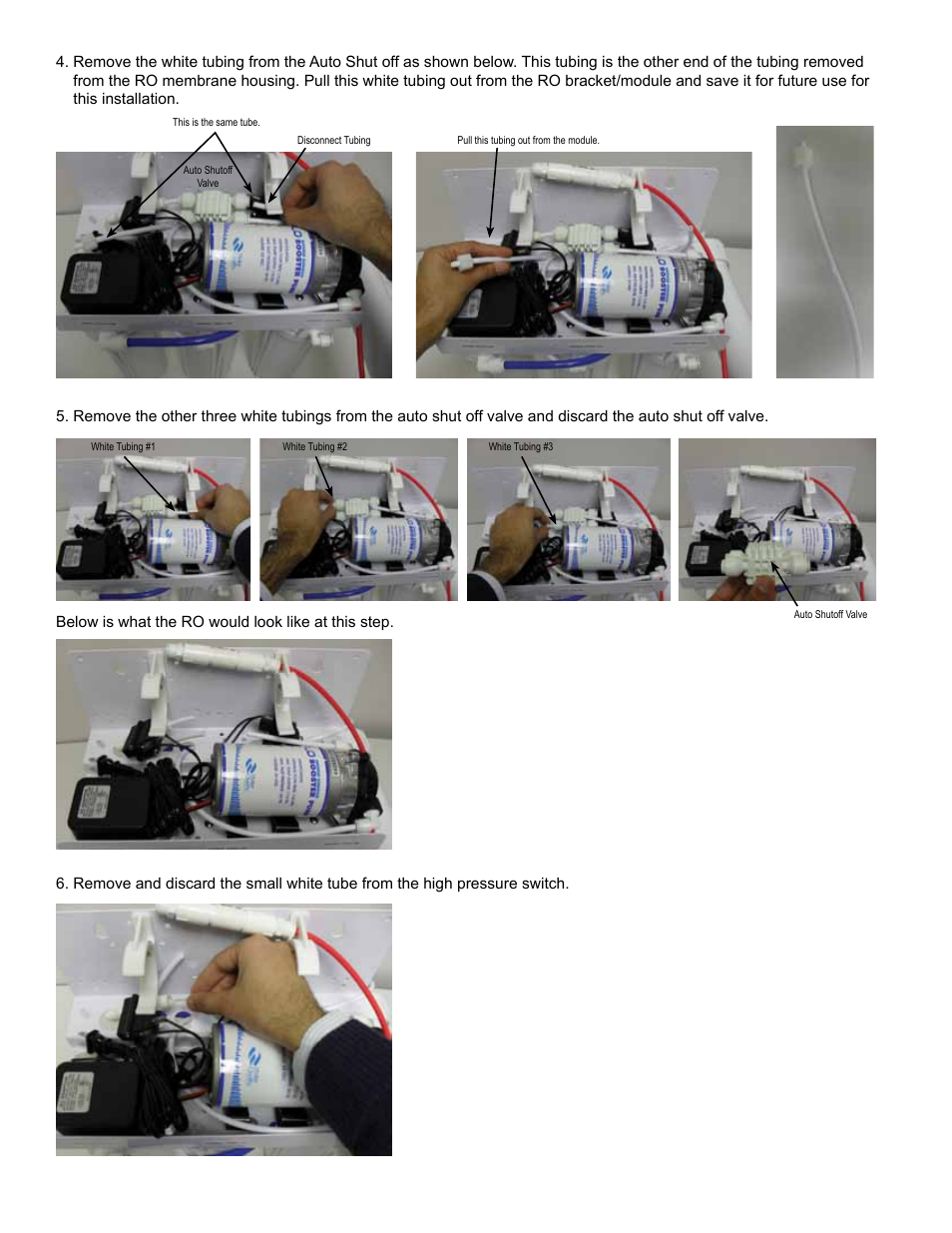 Hydrotech EBP75TFC-3SF Replacing the Auto Shutoff With a Solenoid Valve on Economy Reverse Osmosis C_W Booster Pump User Manual | Page 2 / 7