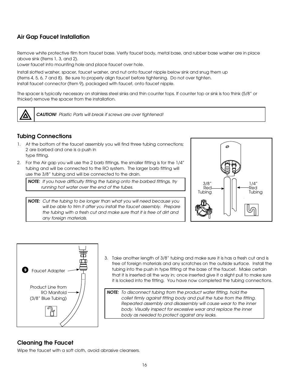 Hydrotech PURA QCRO Series Quick Change Reverse Osmosis Drinking Water System User Manual | Page 18 / 32