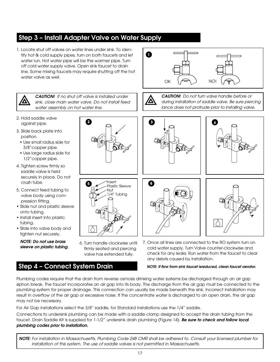 Hydrotech PURA QCRO Series Quick Change Reverse Osmosis Drinking Water System User Manual | Page 19 / 32