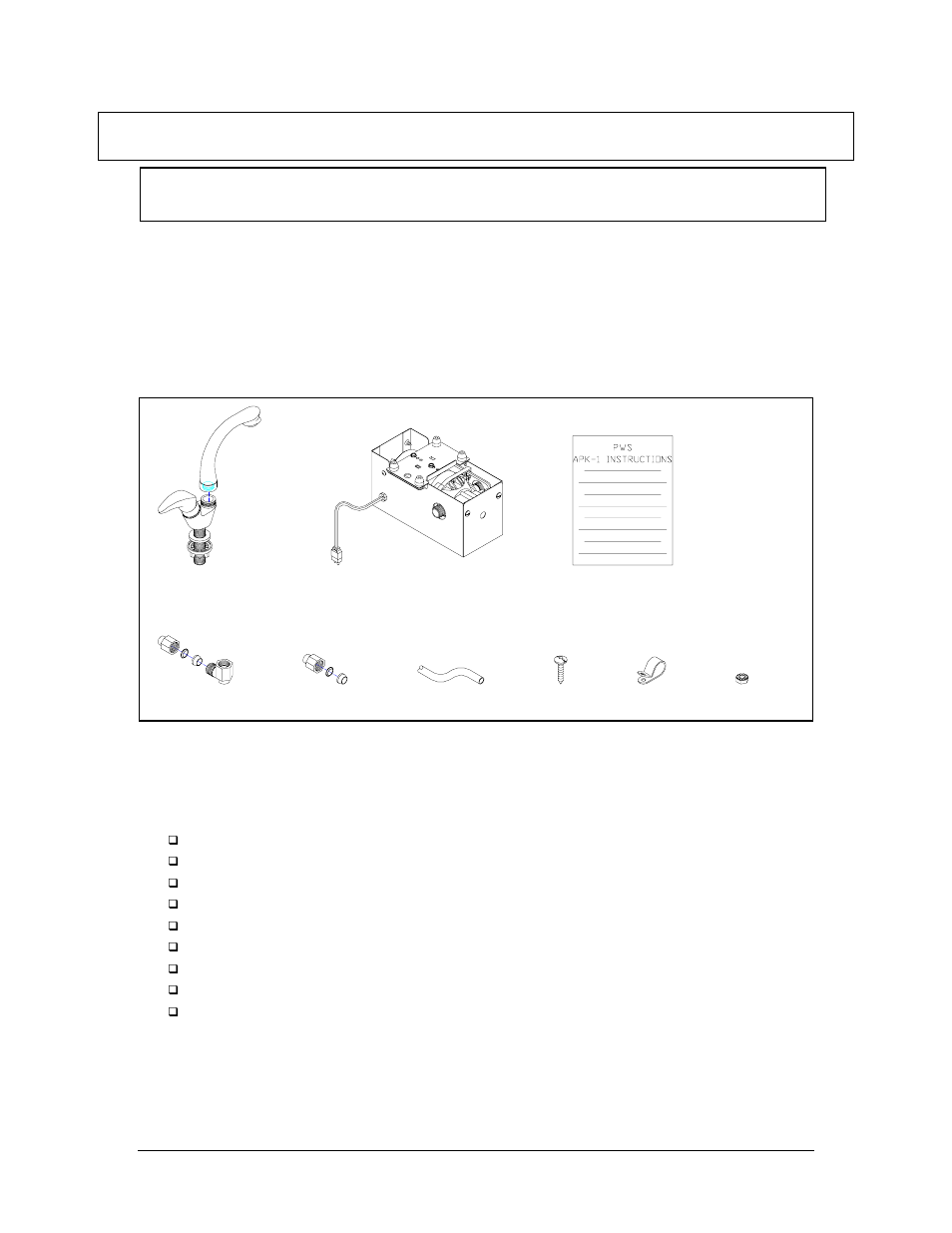 Pws apk-1 p, Optional accessories pws apk-1 pump kit | Hydrotech Precision-PWS 12-20 OWNERS GUIDE User Manual | Page 47 / 66