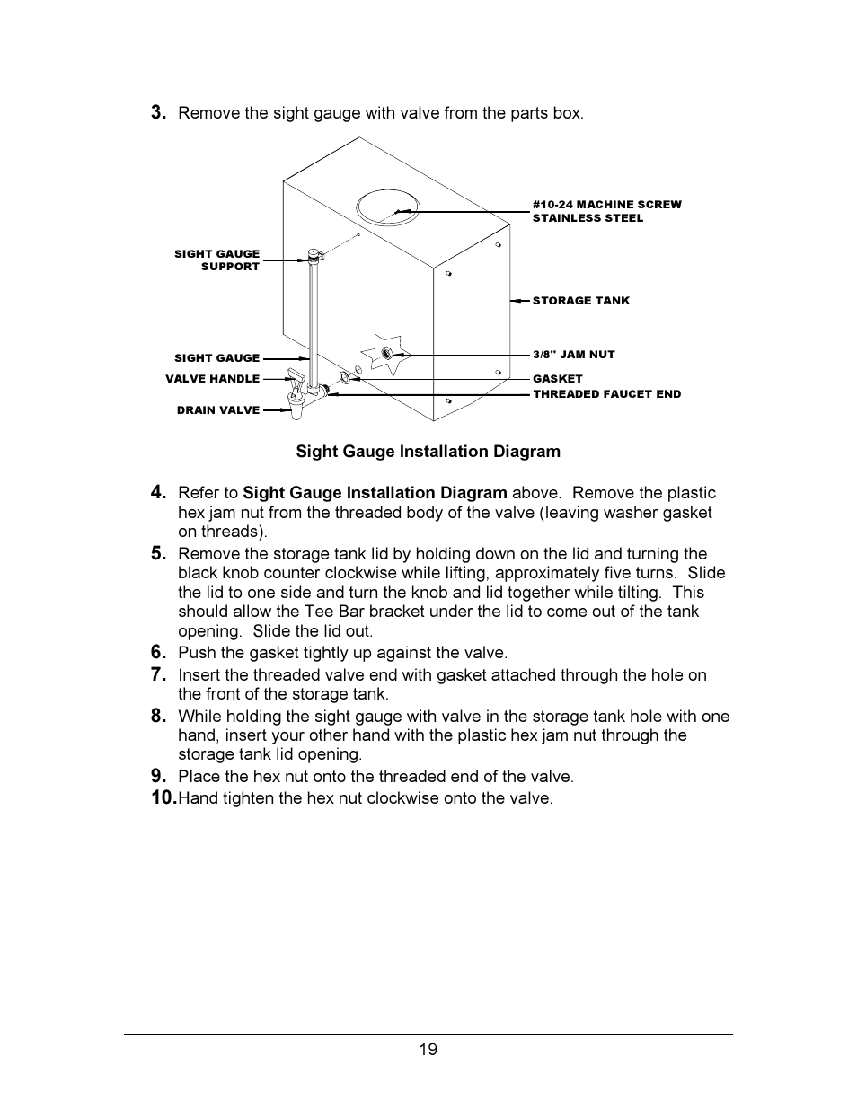 Hydrotech Precision-PWS 12-12 OWNERS GUIDE User Manual | Page 19 / 66
