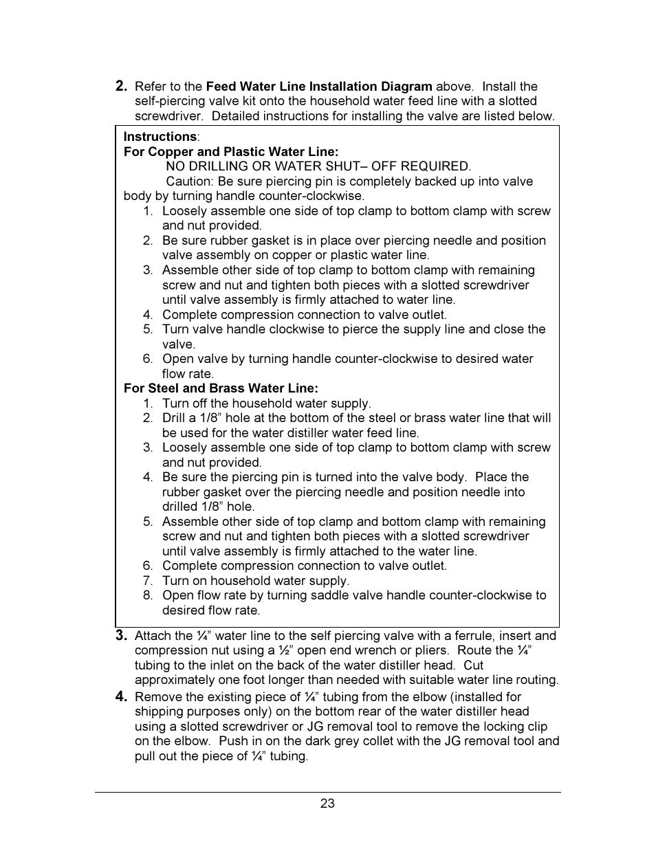 Hydrotech Precision-PWS 12-12 OWNERS GUIDE User Manual | Page 23 / 66
