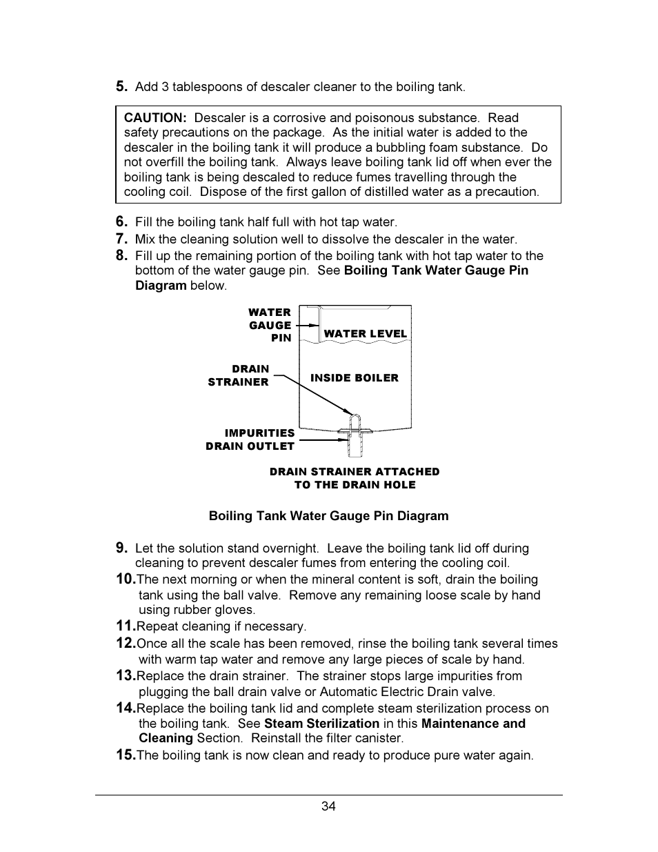 Hydrotech Precision-PWS 12-12 OWNERS GUIDE User Manual | Page 34 / 66